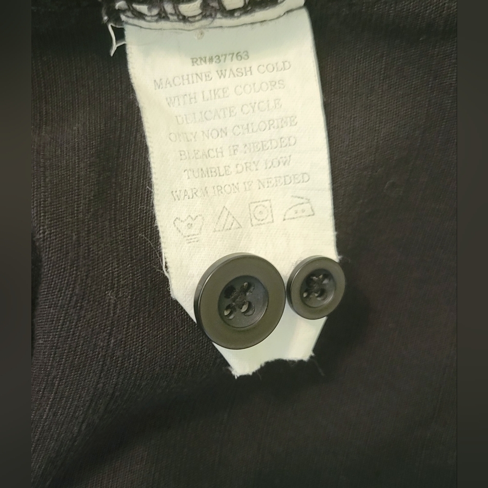 INC International Concepts Men's Black and Gray Polo Shirt - Picture 9 of 9